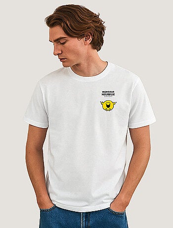 T-shirt Homme - MONSIEUR HEUREUX CŒUR