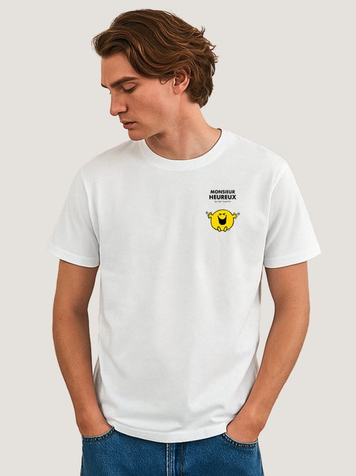 T-shirt Homme - MONSIEUR HEUREUX CŒUR - Kiabi