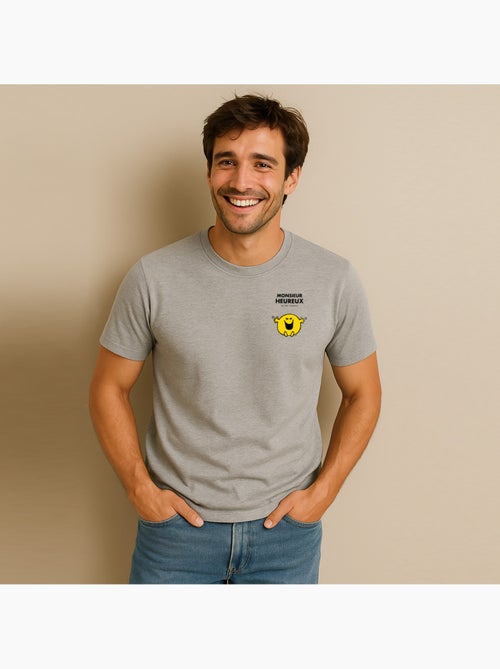 T-shirt Homme - MONSIEUR HEUREUX CŒUR - Kiabi