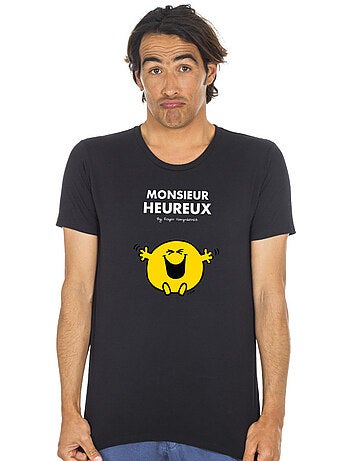 T-shirt homme - monsieur heureux