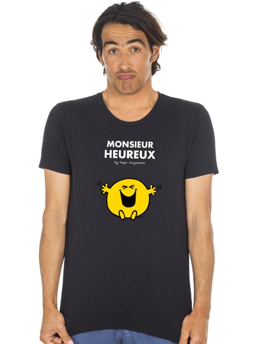 T-shirt Homme - MONSIEUR HEUREUX - Kiabi