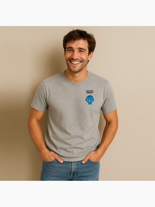 T-shirt Homme - MONSIEUR PARFAIT CŒUR - Kiabi
