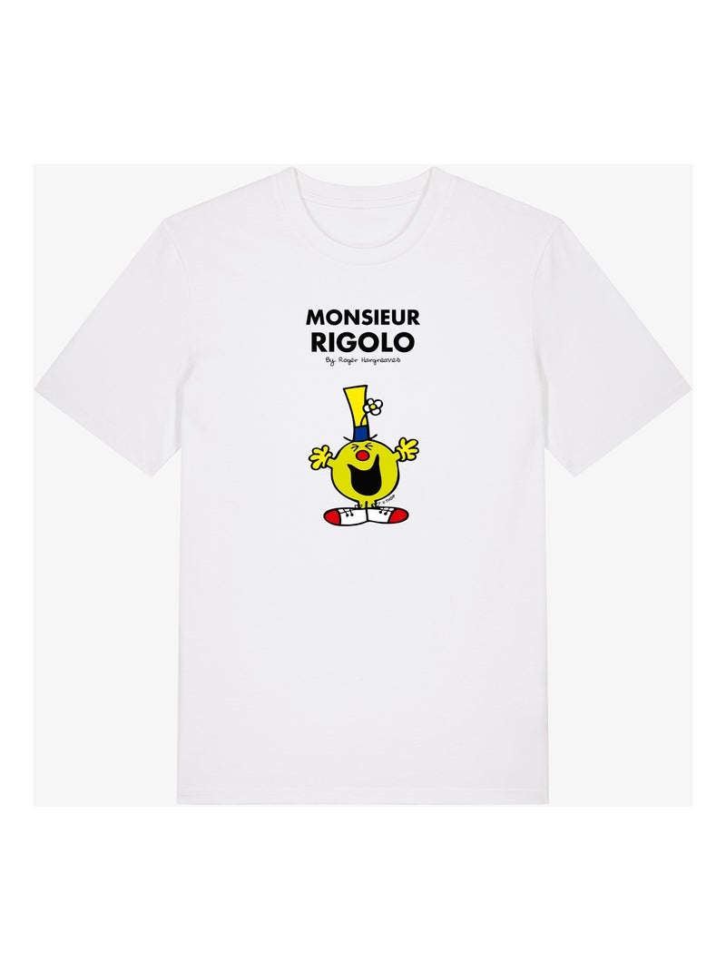 T-shirt Homme - MONSIEUR RIGOLO Blanc - Kiabi
