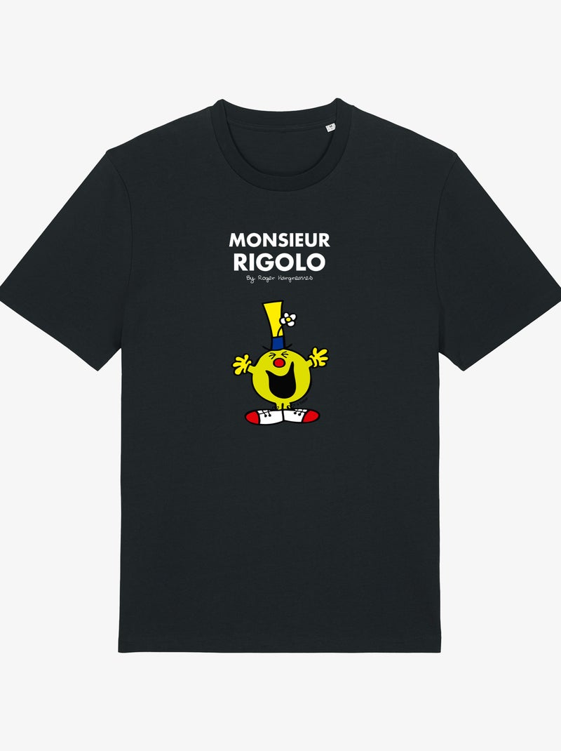 T-shirt Homme - MONSIEUR RIGOLO Noir - Kiabi