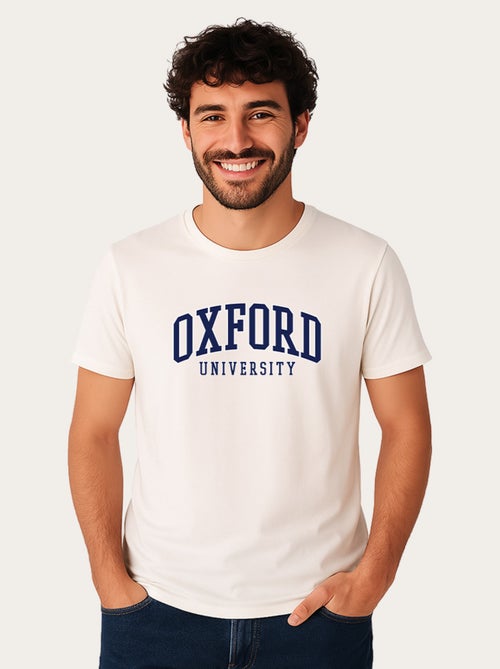 T-shirt Homme - OXFORD UNIVERSITY 2 - Kiabi