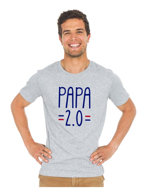 T-shirt Homme - PAPA 2.0 - Kiabi