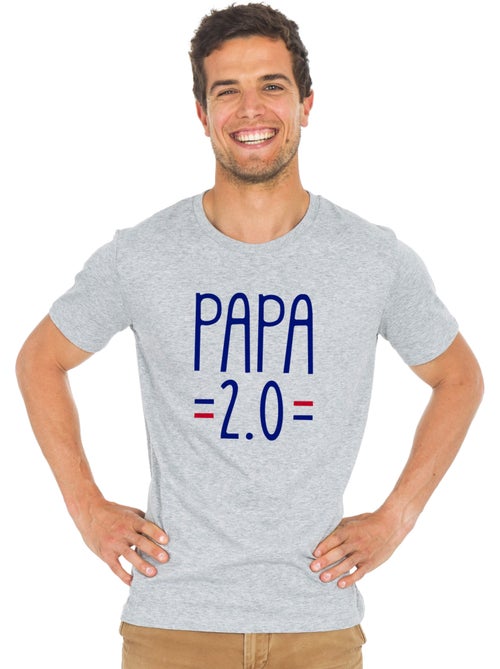 T-shirt Homme - PAPA 2.0 - Kiabi