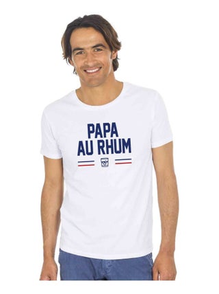 T-shirt Homme - PAPA AU RHUM
