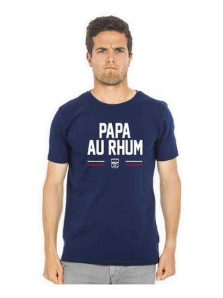 T-shirt Homme - PAPA AU RHUM