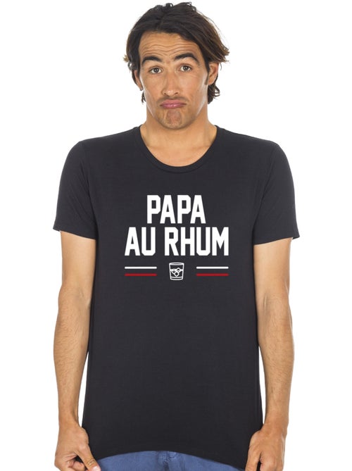 T-shirt Homme - PAPA AU RHUM - Kiabi