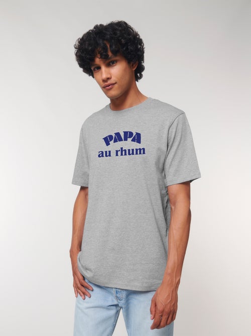 T-shirt Homme - PAPA AU RHUM WAF - Kiabi