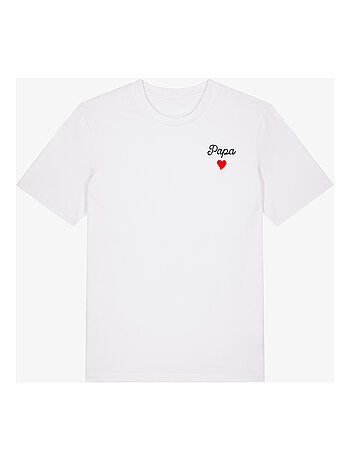 T-shirt Homme - PAPA CŒUR