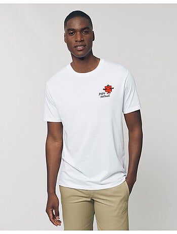 T-shirt Homme - PAPA COSTAUD COEUR