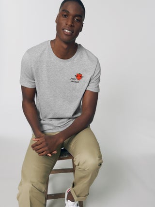 T-shirt Homme - PAPA COSTAUD COEUR
