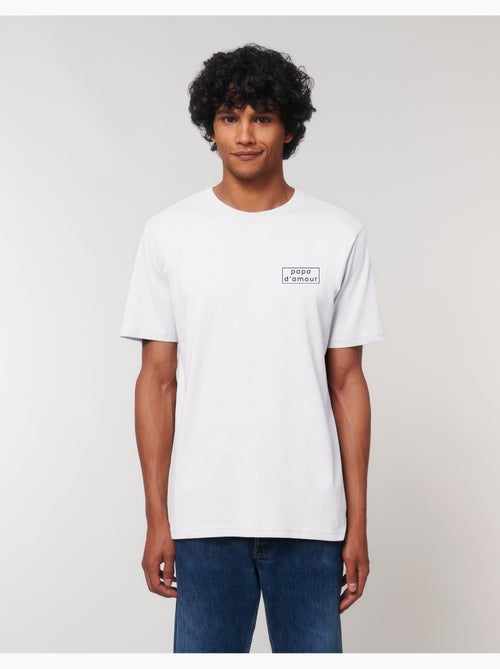 T-shirt Homme - PAPA D AMOUR CADRE - Kiabi