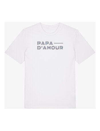T-shirt Homme - PAPA D AMOUR LIGNE