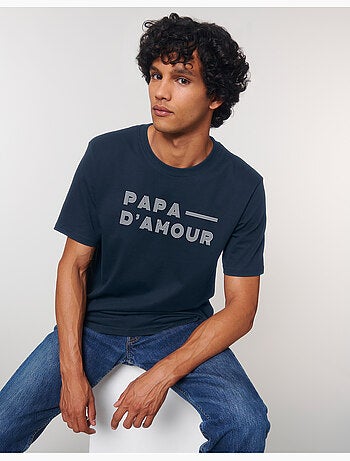 T-shirt Homme - PAPA D AMOUR LIGNE