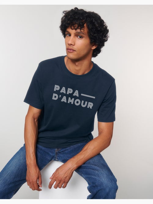 T-shirt Homme - PAPA D AMOUR LIGNE - Kiabi