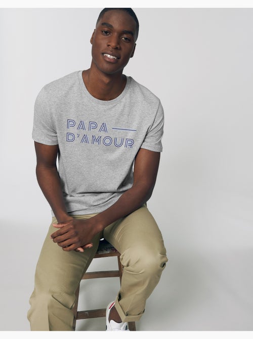 T-shirt Homme - PAPA D AMOUR LIGNE - Kiabi