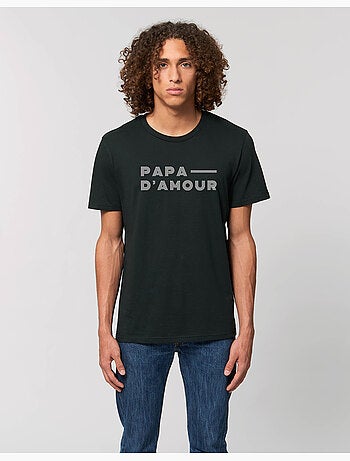 T-shirt Homme - PAPA D AMOUR LIGNE