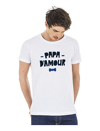 T-shirt Homme - PAPA D'AMOUR