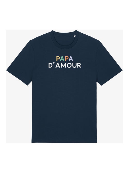 T-shirt Homme - PAPA D'AMOUR COLORÉ - Kiabi