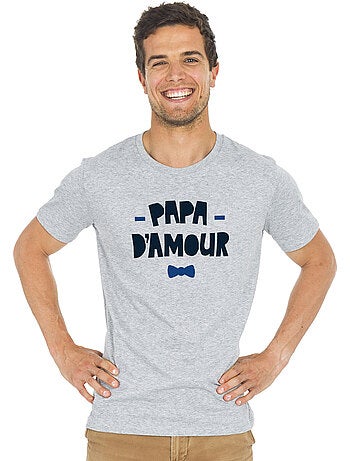 T-shirt Homme - PAPA D'AMOUR
