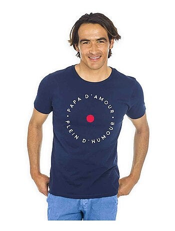 T-shirt Homme - PAPA D'AMOUR PLEINS D'HUMOUR