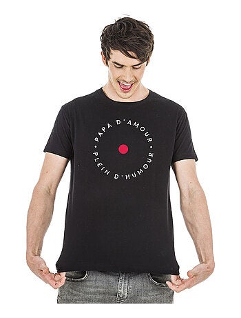 T-shirt Homme - PAPA D'AMOUR PLEINS D'HUMOUR