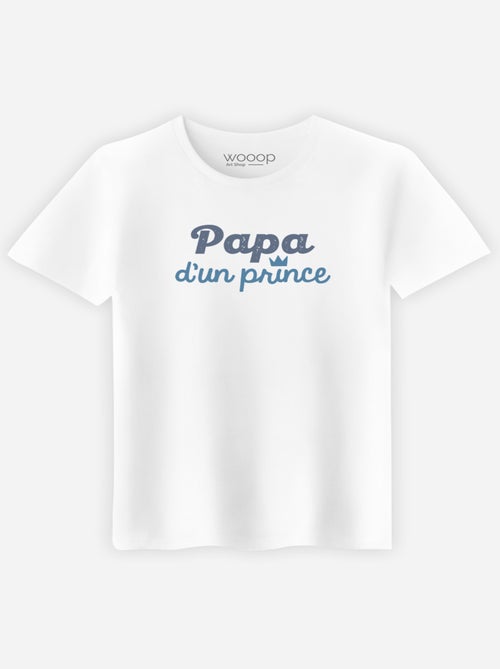T-shirt Homme - PAPA D'UN PRINCE - Kiabi