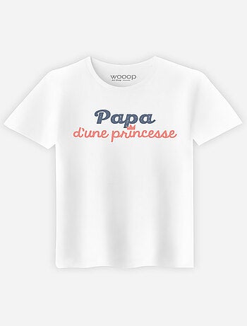 T-shirt Homme - PAPA D'UNE PRINCESSE
