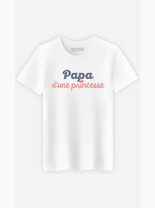 T-shirt Homme - PAPA D'UNE PRINCESSE - Kiabi
