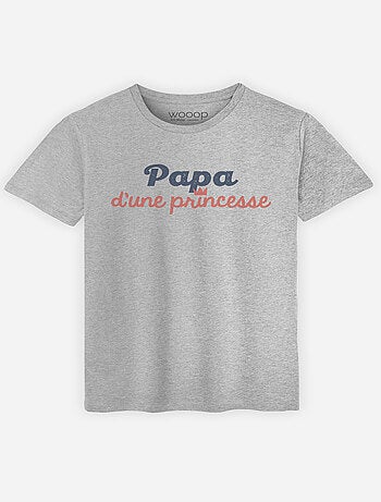 T-shirt Homme - PAPA D'UNE PRINCESSE