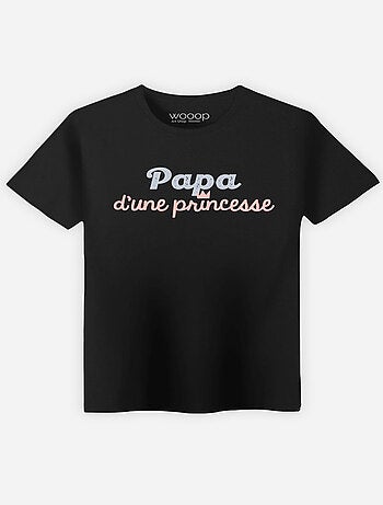T-shirt Homme - PAPA D'UNE PRINCESSE