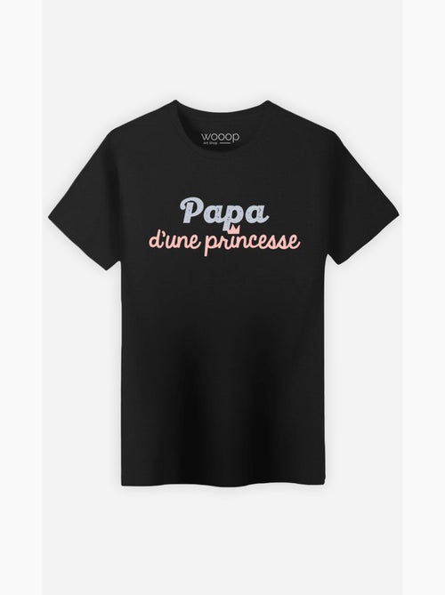 T-shirt Homme - PAPA D'UNE PRINCESSE - Kiabi