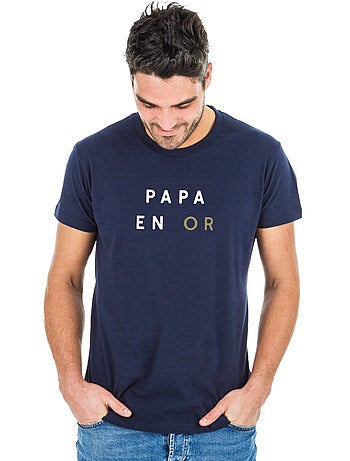 T-shirt Homme - PAPA EN OR 2 WAF
