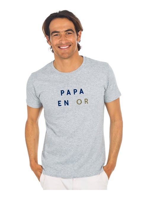 T-shirt Homme - PAPA EN OR 2 WAF - Kiabi