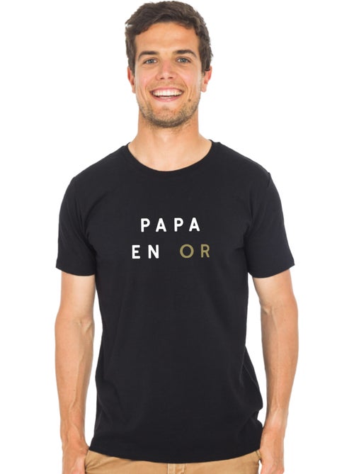 T-shirt Homme - PAPA EN OR 2 WAF - Kiabi