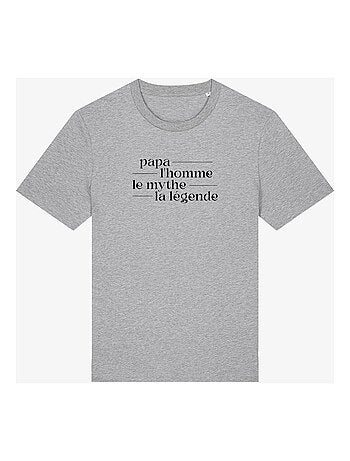 T-shirt Homme - PAPA MYTHE LEGENDE