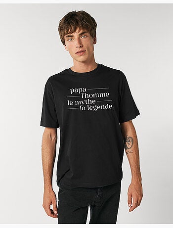 T-shirt Homme - PAPA MYTHE LEGENDE