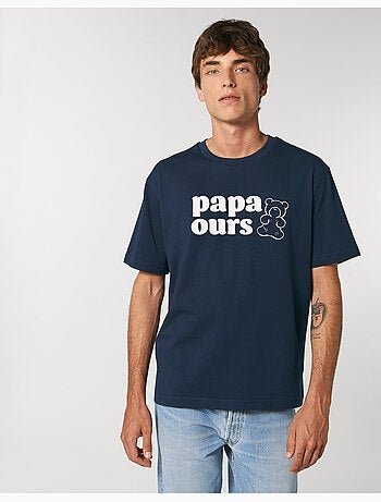 T-shirt Homme - PAPA OURS 4 WAF