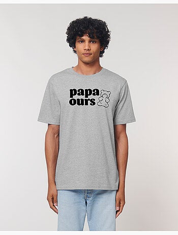 T-shirt Homme - PAPA OURS 4 WAF