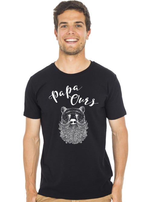 T-shirt Homme - PAPA OURS - Kiabi