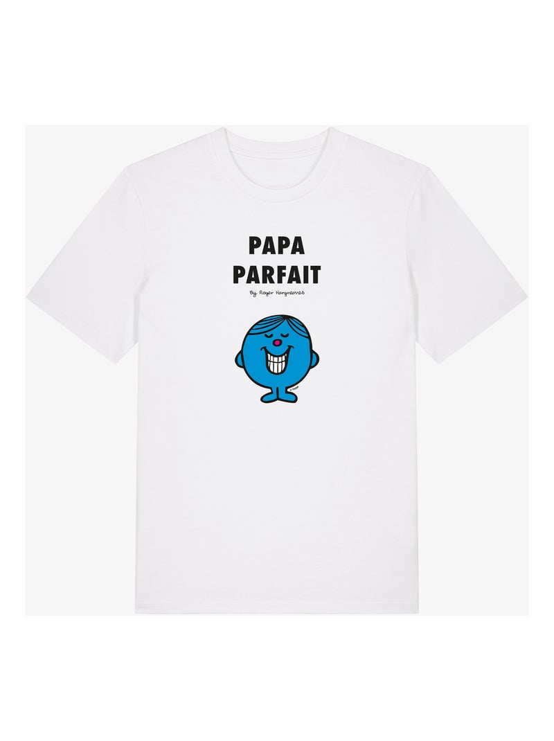 T-shirt homme - papa parfait 2 - noël Blanc - Kiabi