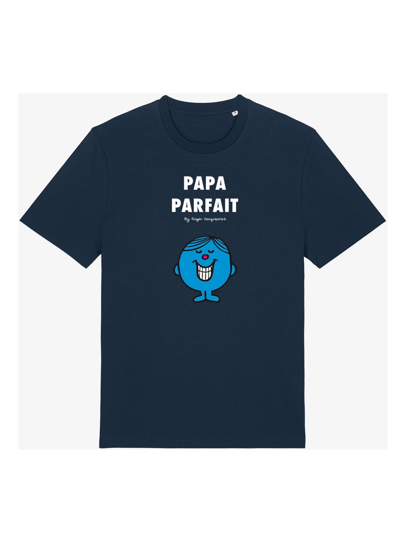 T-shirt homme - papa parfait 2 - noël Bleu marine - Kiabi