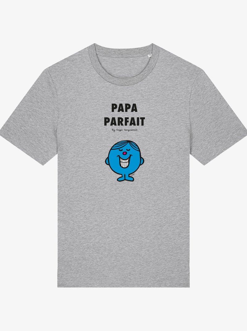 T-shirt Homme - PAPA PARFAIT 2 Gris chiné - Kiabi