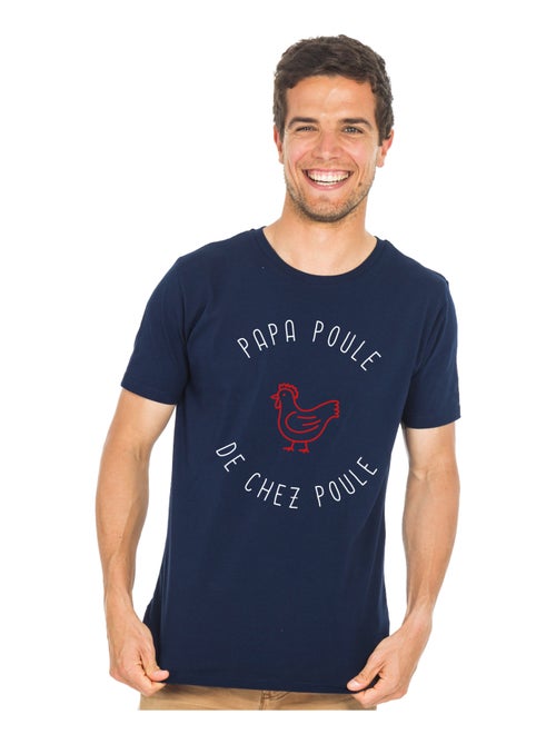 T-shirt Homme - PAPA POULE DE CHEZ POULE - Kiabi
