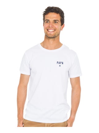 T-shirt Homme - PAPA X CŒUR WAF