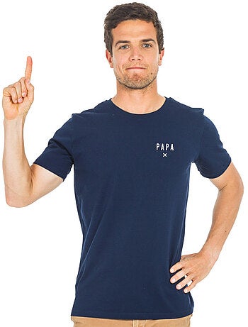 T-shirt homme - papa x cœur waf
