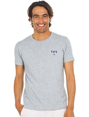 T-shirt Homme - PAPA X CŒUR WAF